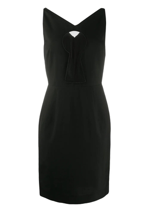Moschino keyhole dress - Black