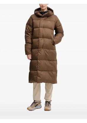 Haglöfs Long Down II coat - Brown