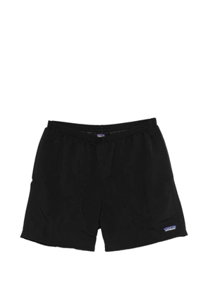 Patagonia logo patch shorts - Black