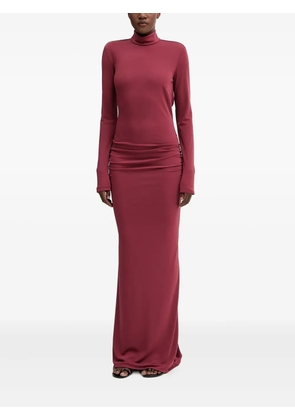 Aniye By open-back long sleeve maxi dress - Pink