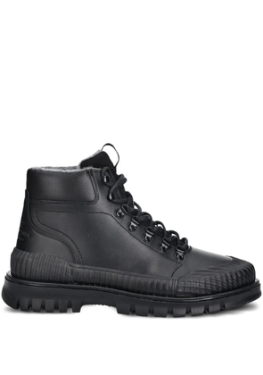 Gant lace-up lug-sole boots - Black