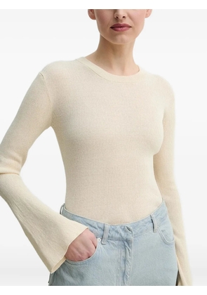 Day Birger Et Mikkelsen ribbed bell-sleeve sweater - Neutrals