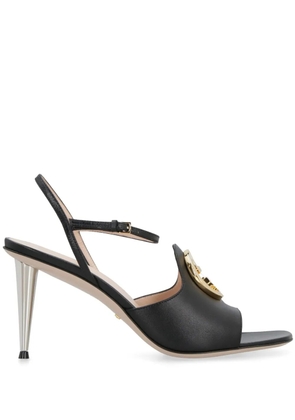 Gucci Gucci Blondie leather sandals - Black