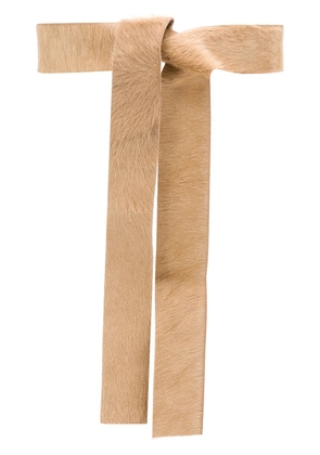 Forte Forte tie fastening waist belt - Neutrals