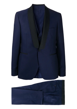 Tagliatore three-piece dinner suit - Blue