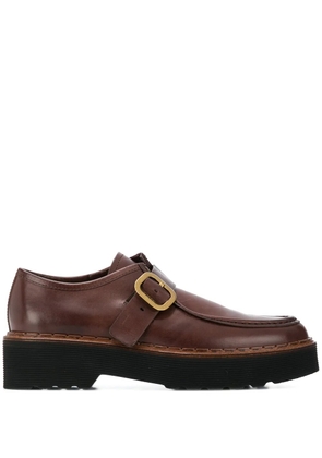 Tod's flatform Monk shoes - Brown