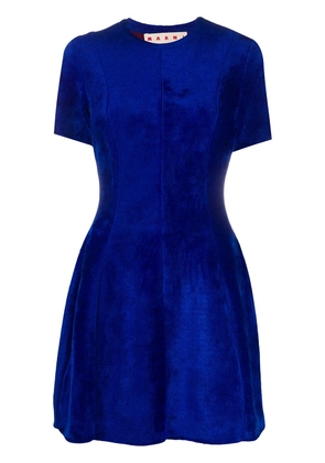 Marni cinched waist knitted dress - Blue