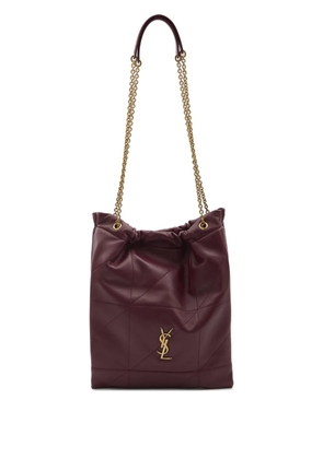 Saint Laurent Jaimne Pochon quilted shoulder bag - Red