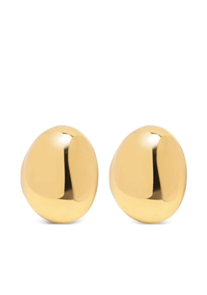 Nialaya Jewelry oval stud earrings - Gold