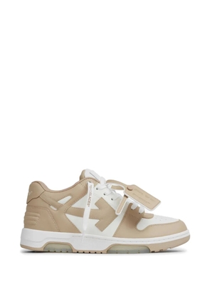 Off-White Out of Office leather sneakers - Neutrals