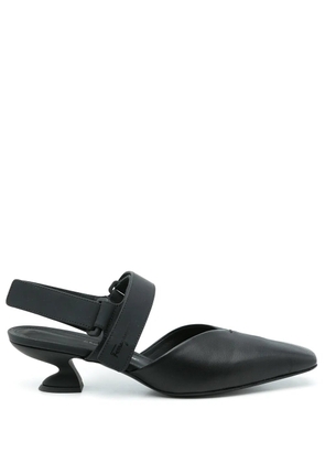 Ferragamo square-toe 45mm pumps - Black