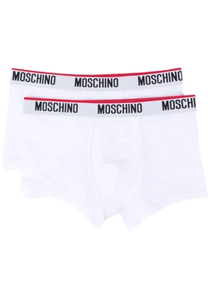 Moschino logo boxers - White