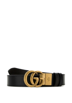 Gucci GG Marmont leather belt - Black