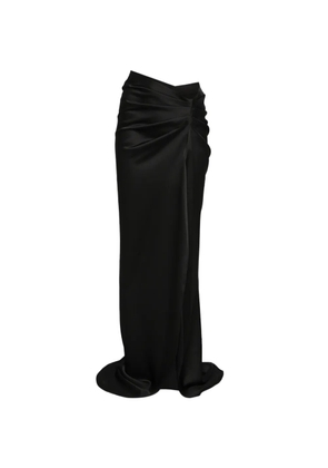 M.Marquise Gigi twisted maxi skirt - Black
