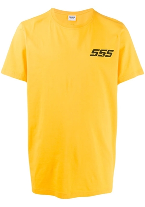 Sss World Corp logo print t-shirt - Yellow