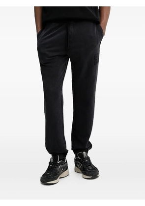 HUGO embroidered-logo drawstring track pants - Black