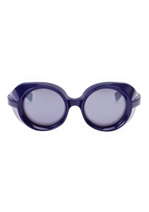 Factory900 goggle style sunglasses - Purple