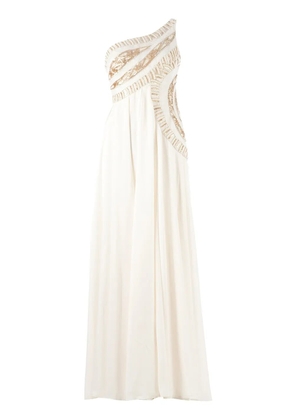Georges Mak 'Ivana' one shoulder dress - White
