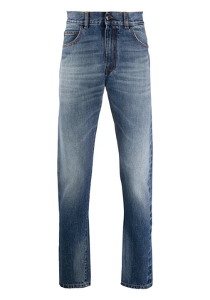 Paura mid-rise straight jeans - Blue