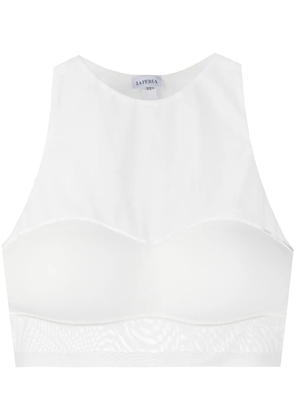 La Perla sleeveless crop top - White