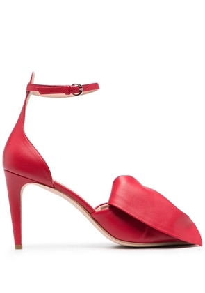 RED(V) bow detail 90mm pumps