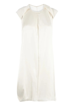 Maison Rabih Kayrouz pleated sleeveless dress - ECRU