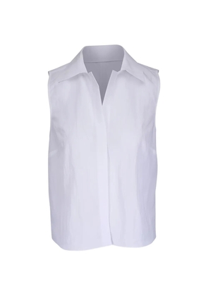 Vince collared sleeveless blouse - White