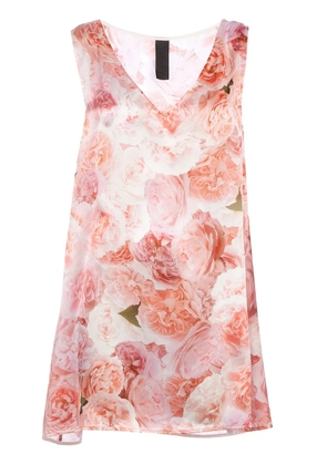 Twisty Parallel Universe floral print shift dress - Pink
