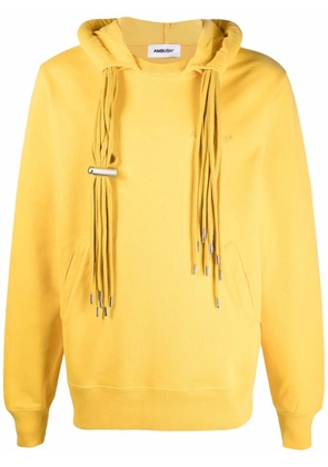 AMBUSH multi-cord long-sleeve hoodie - Yellow