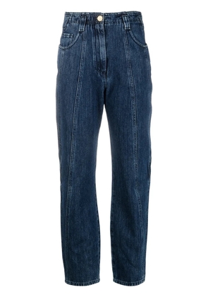 Alberta Ferretti high-rise straight jeans - Blue