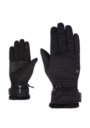 ZIENER logo-detail gloves - Black