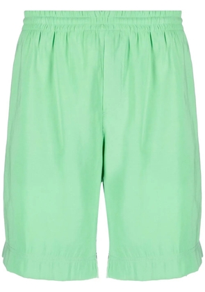 MSGM elasticated-waistband shorts - Green