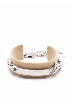 MM6 Maison Margiela layered chain bracelet - Neutrals