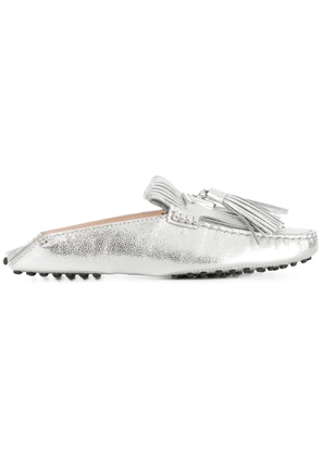 Tod's Gommino loafers - Metallic