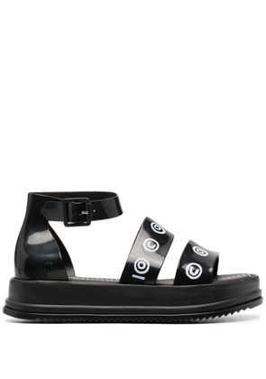 10 CORSO COMO logo-print chunky sandals - Black