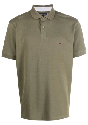 Tommy Hilfiger logo-embroidered polo shirt - Green