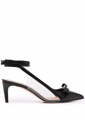 RED(V) Sandie wrap-ankle pumps - Black