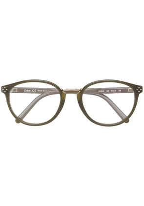 Chloé Eyewear cat eye glasses - Green