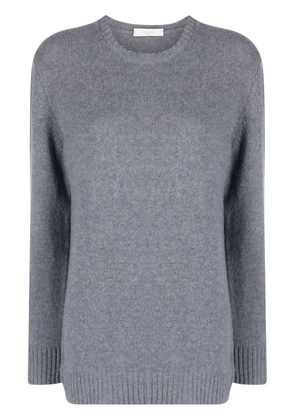 Zanone crew-neck wool-cashmere jumper - Grey