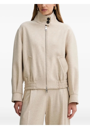 Liviana Conti Rooney zip-up jacket - Neutrals