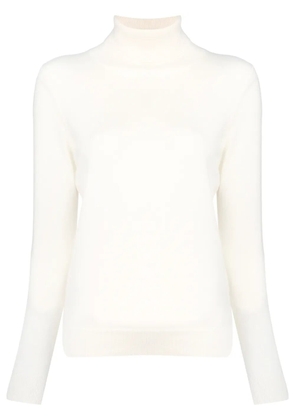 N.Peal roll neck jumper - Neutrals