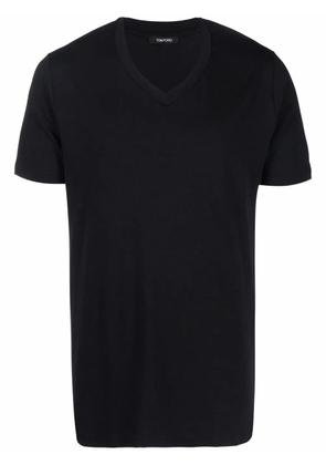 TOM FORD crew-neck fitted T-shirt - Black