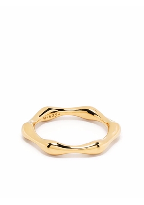 Missoma thin molten ring - Gold