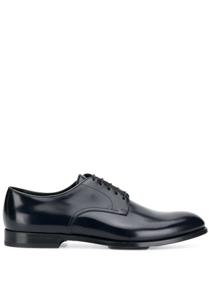 Doucal's leather Derby shoes - Black