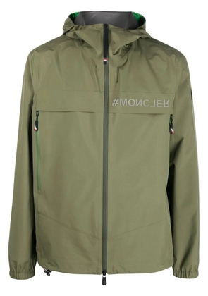 Moncler Grenoble logo-print jacket - Green