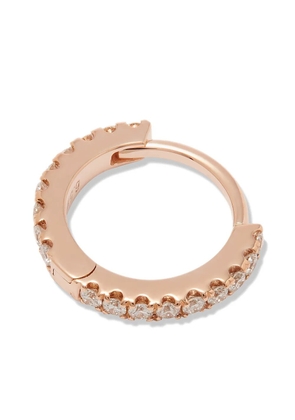 MARIA TASH 18kt rose gold Eternity diamond pave single earring - Pink