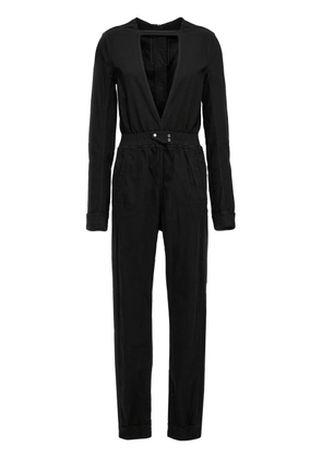Rick Owens DRKSHDW V-neck jumpsuit - Black