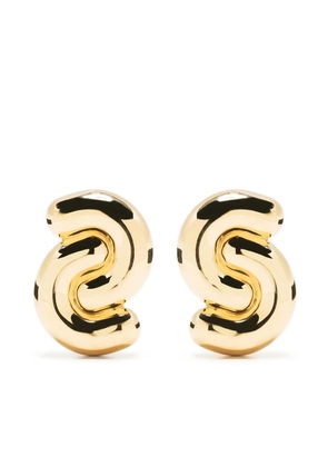 Uncommon Matters Tropos double-curve earrings - Gold