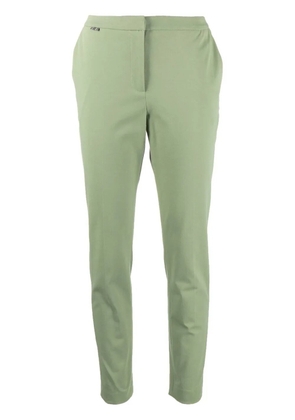 Le Tricot Perugia low-rise tapered trousers - Green