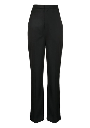 ANOUKI high-waisted tailored trousers - Black